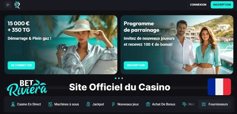 Code bonus bet riviera à France